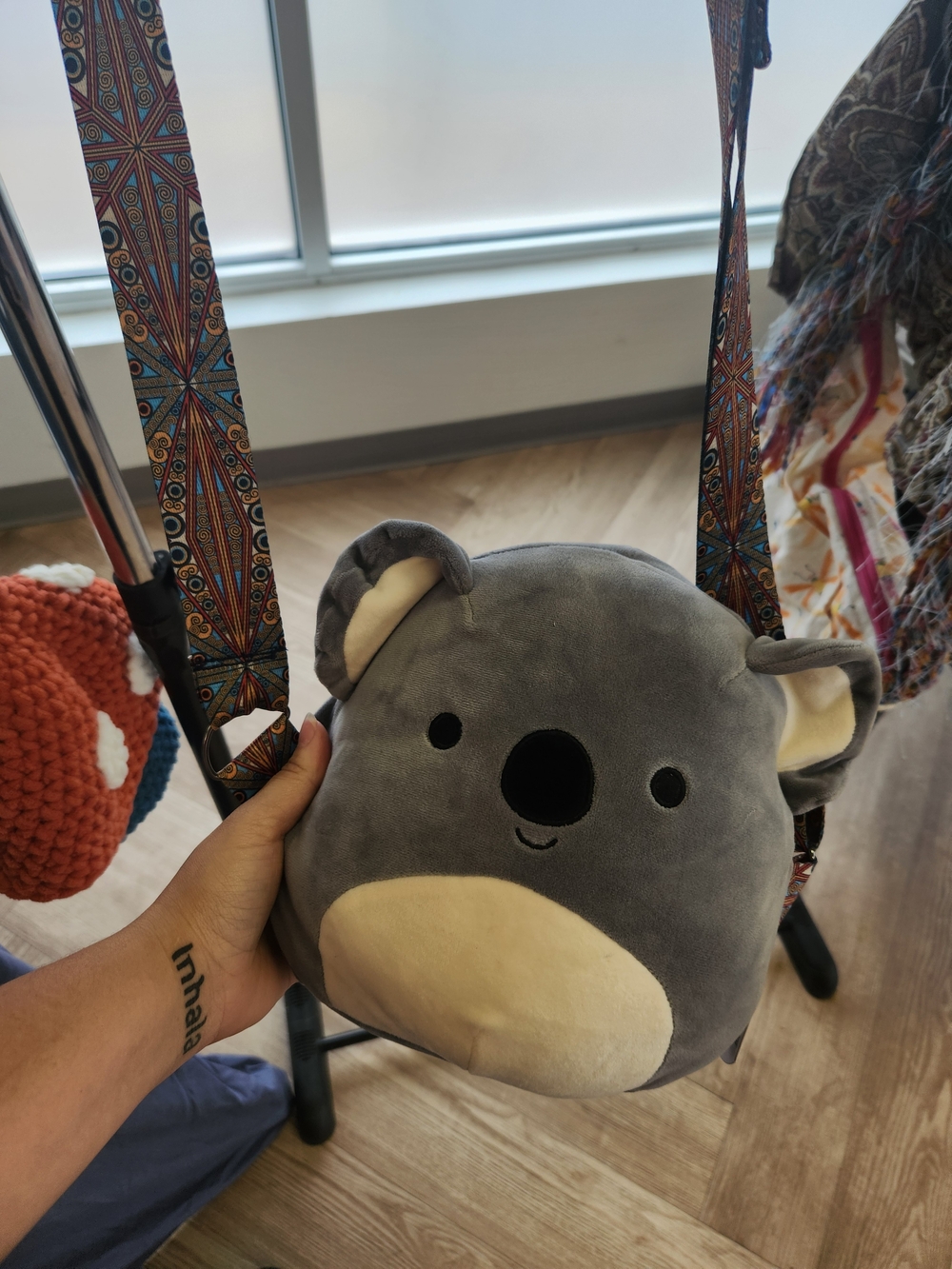 Space Themed Koala Squishmallow Bag